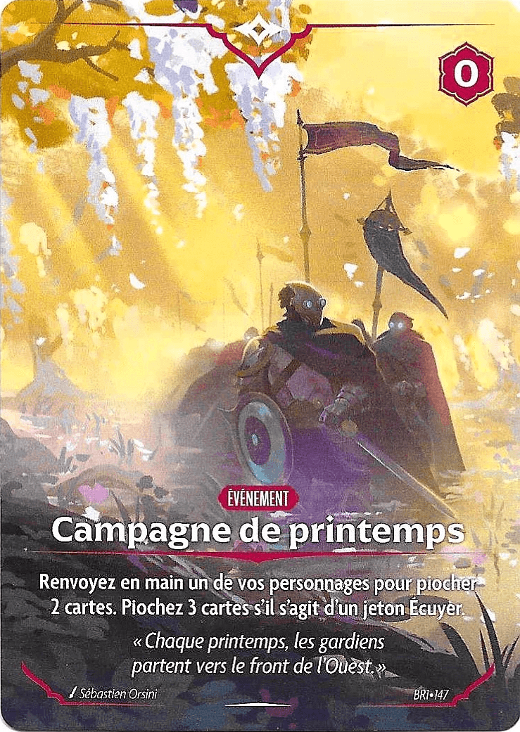 Campagne de printemps
