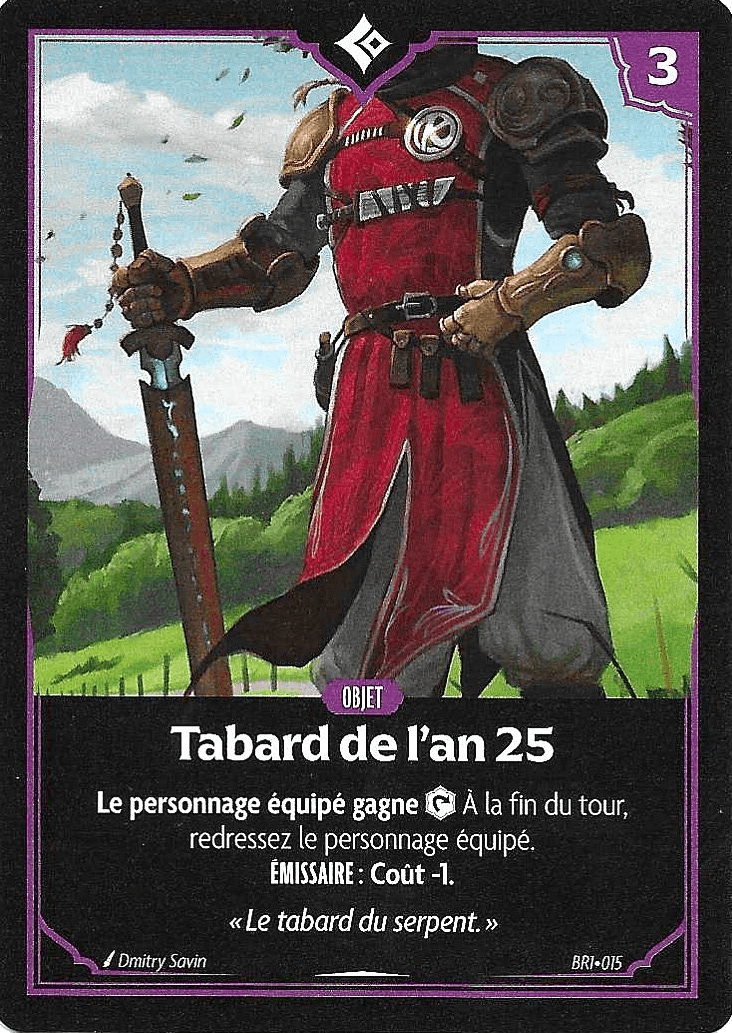 Tabard de l'an 25