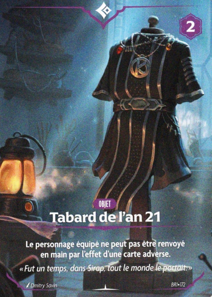 Tabard de l'an 21