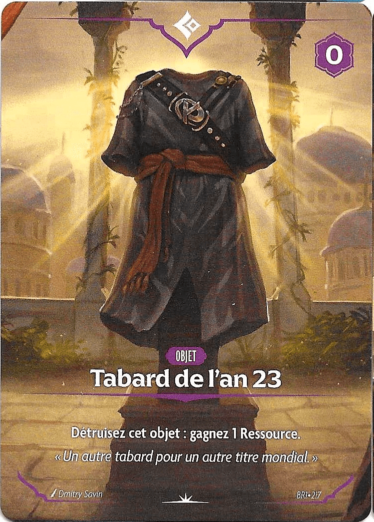 Tabard de l'an 23