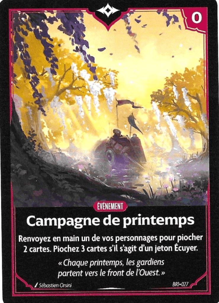 Campagne du printemps