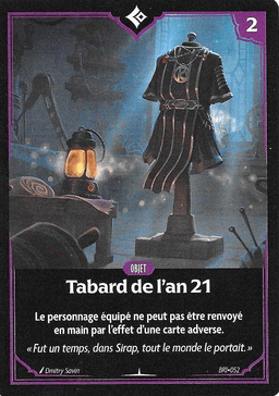 Tabard de l'an 21