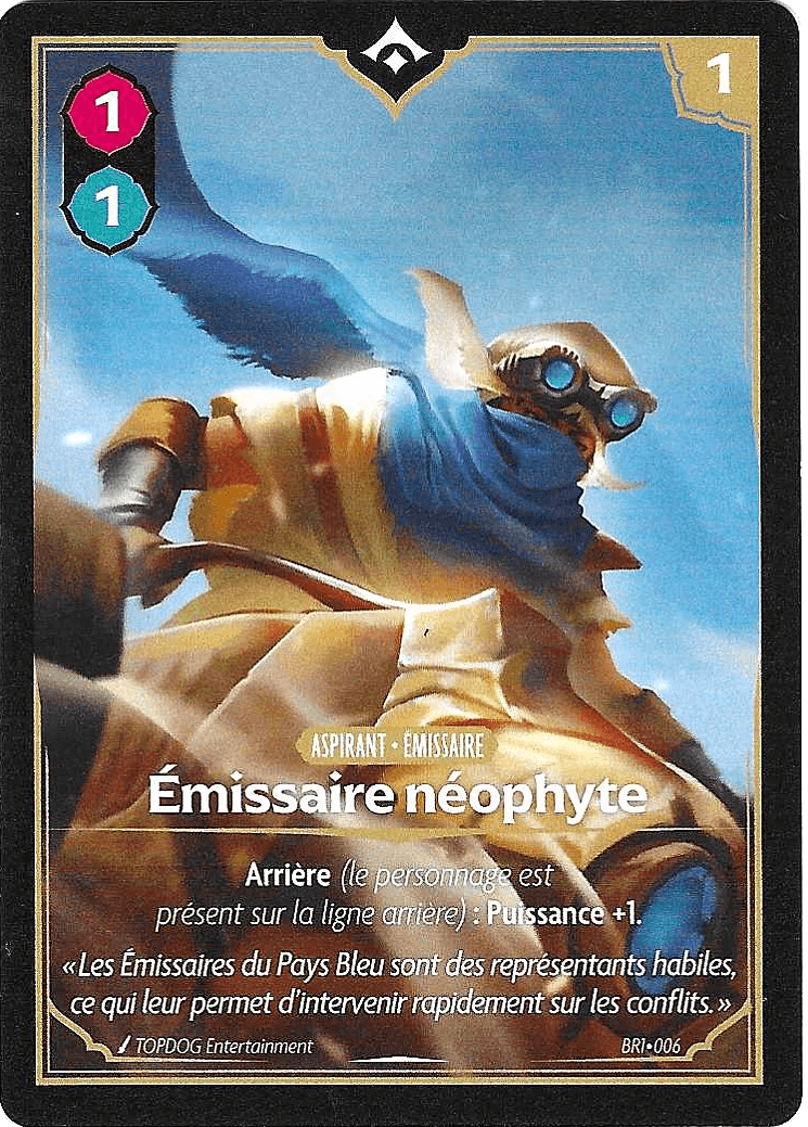 Emissaire néophyte