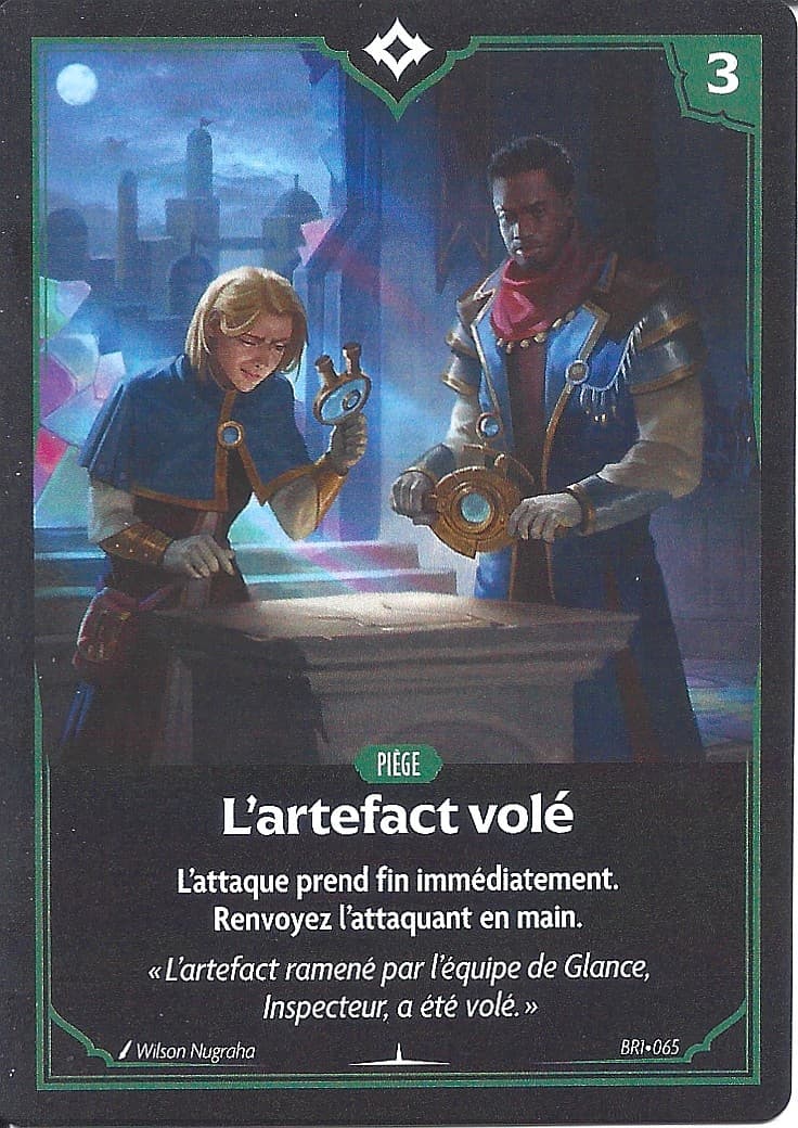 L'artéfact volé