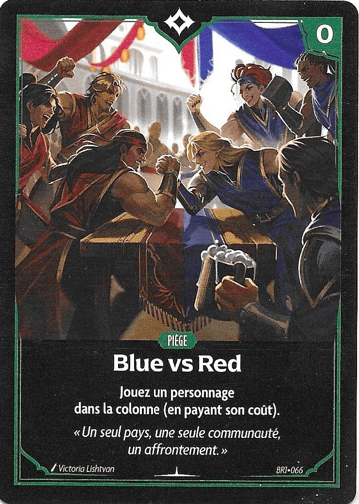 Blue vs Red