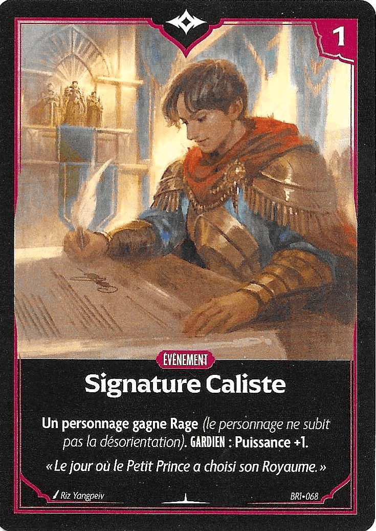 Signature Caliste
