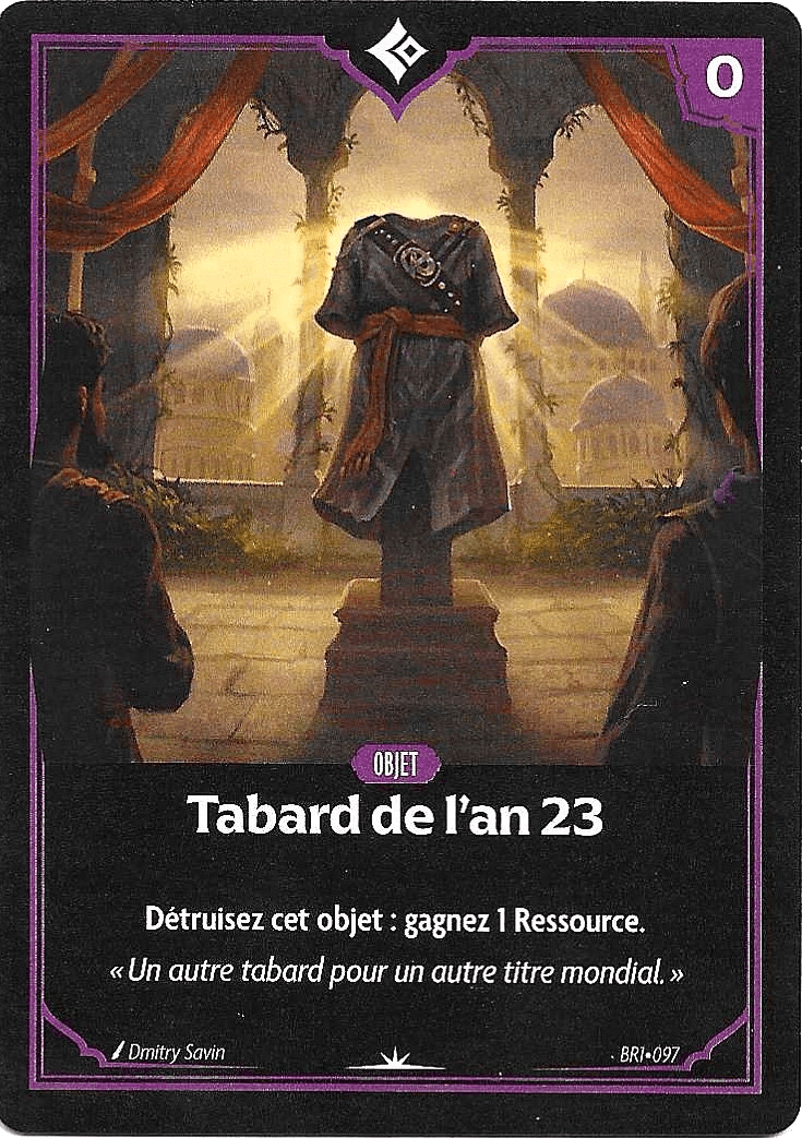 Tabard de l'an 23